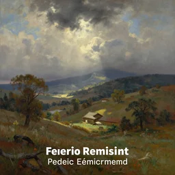 a beautiful landscape painting by frederic remington, trending on arstation