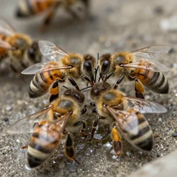 bees and water