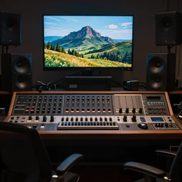 8bit recording studio.