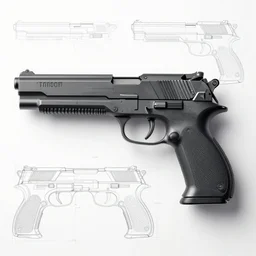 blueprints of innovative gun design