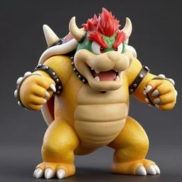 photorealistic bowser, 4 k, 3 5 mm,