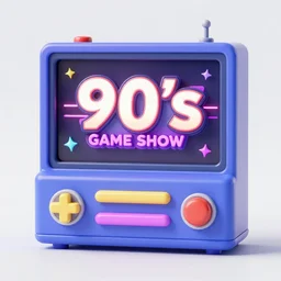 90's game show with horror elements added