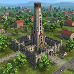 Chernobyl, screenshot from the video game 'Sims 4'