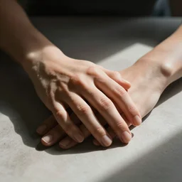 natural hands that doesn't look ai created