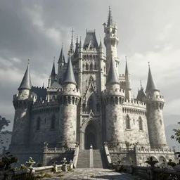 Demon Souls style castle