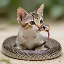 kitten snake, hissing, 3 0 0 mm, f / 4