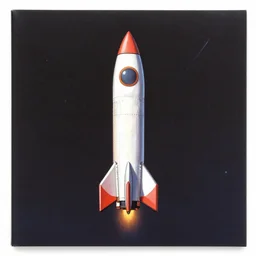 a photo of a zoom out vertical space rocket from akira, centered, graduation album cover color palette by martine johanna and simon stalenhag and chie yoshii and casey weldon and wlop ornate, dynamic, particulate, rich colors, intricate, elegant, highly detailed, vogue, harper's bazaar art, fashion magazine, smooth, sharp focus, 8 k
