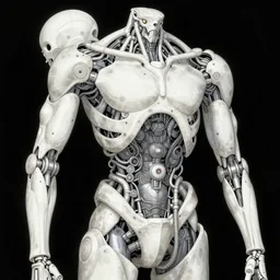 artwork by yoshitaka amano, biomechanical, 4 k, hyper detailed