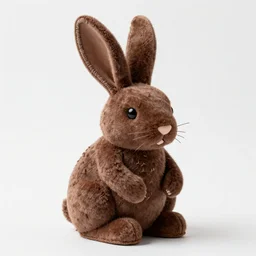 a chocolate plush rabbit hand stitched with love and years of wear and tear now sat alone in thought wearing an old crochet karate uniform underneath a great twisted old oak tree with big soft rabbit ears, photography, photorealistic, national geographic, sesame street