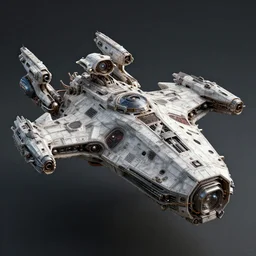 highly detailed cinematic scifi render of 3 d sculpt of fury road spaceship, guardians of the galaxy, star wars