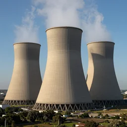 concrete nuclear power station by gaudi