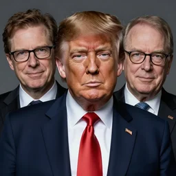 a high quality, high detail, photorealistic portrait of donal trump by james nachtwey and lucian freud,