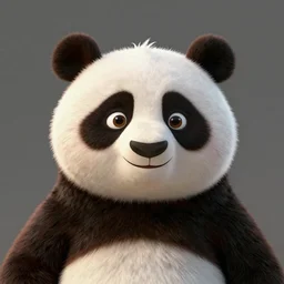 a cartoon panda, Disney, digital art, highly detailed, award winning, concept art, intricate, sharp focus, masterpiece, Trending on Artstation HQ, unreal engine 5, 4K UHD image