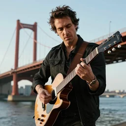 john frusciante playing guitar under the bridge