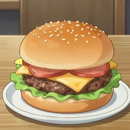 anime about saving a cheeseburger