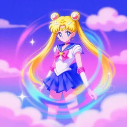 retro vaporwave pastelpunk abstract sailormoon gradient synth wave cloud ripple visualizer
