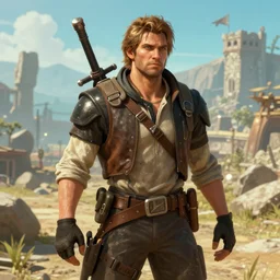 ulysses from fallout new vegas, trending on artstation