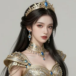 An extremely ornate portrait of a Liliana Vess, ultradetailed, intricate, elegant, digital art painting, smooth, sharp focus, magazine art cover illustration, regal, award winning picture, extremely detailed masterpiece, sense of awe, featured on Artstation, Artgerm, magic the gathering, mtg, D&D, dungeons and dragons,8K detail post-processing