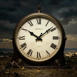 a clock by salvador dali