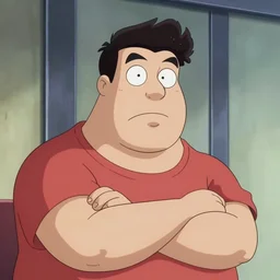 hank hill, anime