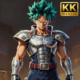 an oil painting of a izuku midoriya wearing super sayian armor in mha gta style, by artgerm, hd, hdr, ue 5, ue 6, unreal engine 5, realistic anime 3 d style, cinematic 4 k wallpaper, 8 k, ultra detailed, gta cover art, high resolution, artstation, award winning