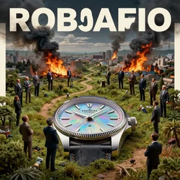 a poster artwork of a ambitious politicians money-grubbing watch from above diorama of the nature near of Rosario Argentina, with fires and black smoke, ambitious, money-grubbing politicians watch from above, Award winning photo, iridiscense, german experssionism, Houdini algorithmic generative render, dramatic lighting, Accurate and detailed, sharp focus, octane render 8k , zoom out