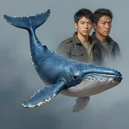 a detailed full portrait of a flying whale, by victo ngai and justin gerard, digital art, realistic painting, very detailed, sharp focus, fantasy, dnd, character design, trending on artstation