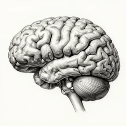 inner workings of brain by jeffrey smith, cubism, 3 d depth, charcoal sketch, trending art station, masterpiece
