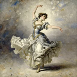 fantasy character, wide angle, ultra realistic, intricate details, female dancer, highly detailed oil on watercolor wood block print by gaston bussiere, craig mullins, j. c. leyendecker 8 k