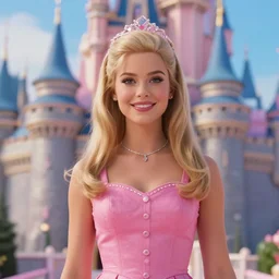 barbie and the diamond castle live action remake, 4 k, film still, live action, realistic, human, actress - n 9
