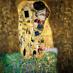 Divine Chaos Engine by Karol Bak, Jean Delville, William Blake, Gustav Klimt, and James Jane, symbolist, visionary.
