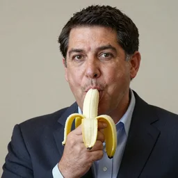 portrait of Ted Cruz sucking a banana, Dutch masters, high quality
