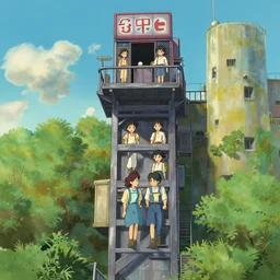 Elevador Lacerda , Dice Tsutsumi, Makoto Shinkai, Studio Ghibli