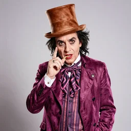 Alice Cooper as Wiilly Wonka