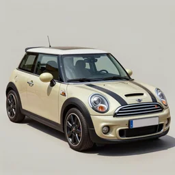 a highly detailed matte painting of a mini cooper s in the style of greg rutkowski and remedios varo, ultra realistic, detailed, intricate, full of color, 4 k, hyperrealistic, focused, extreme details, masterpiece