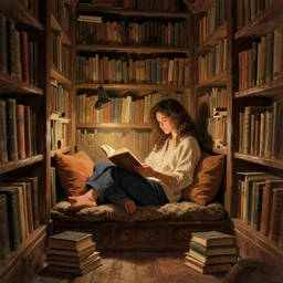 coziest reading nook of the sacred library by james gurney