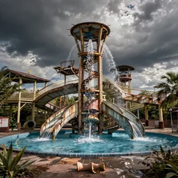 jerma in an abandoned waterpark