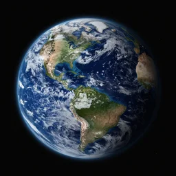 dark Earth in space