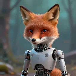 🦊🤖 digital Art, Greg rutkowski, Trending artstation,cinematic