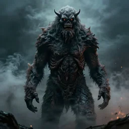 still photo of the smoke monster from the television show called lost. realistic, highly detailed, 8 k, cinematic