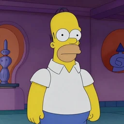 Homer Simpson in scene from Stranger Things, photorealistic, cinematography,