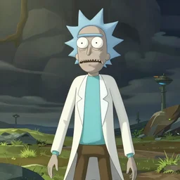 rick and morty, 3d models,