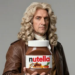isaac newton in nutella, hyperdetailed, artstation, cgsociety, 8 k