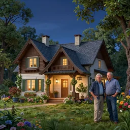 photorealistic nightcafe in the style of thomas kinkade, bob ross, and tim white. hyperdetailed photorealism, 1 0 8 megapixels, amazing depth, high resolution, 3 d shading, 3 d finalrender, 3 d cinematic lighting