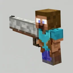 minecraft gun
