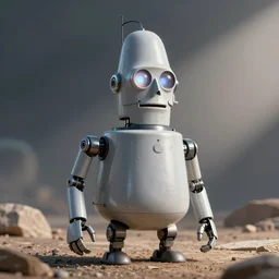 Realistic photograph of Bender the robot.