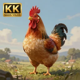 a digital painting of a chicken - dog hybrid, wide - shot, hyperealism, award winning, stunning, trending on art - sation, highly detailed, cinematic lighting, 8 k, hd