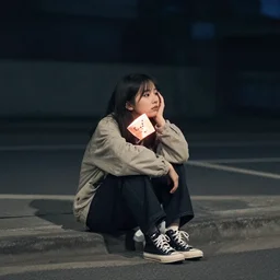 some one feeling the night waiting for tomorrow