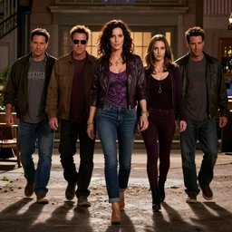 cast of friends appearing in the walking dead