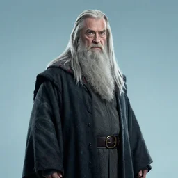 harry potter is gandalf, concept art by senior character artist, cgsociety, photorealism, rendered in unreal engine, official art, cold hue's